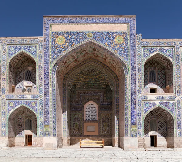 Sher Dor Medressa - Registan - Samarkand - Uzbekistan — Stock Photo, Image