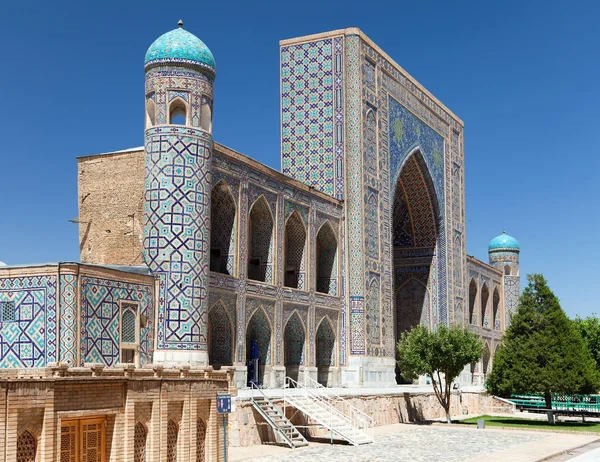 Tilla-kari medressa - registan - samarkand - Oezbekistan — Stockfoto