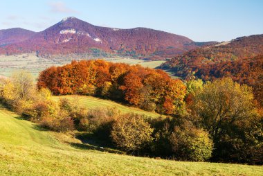 sonbahar strazov görünümünü mount strazovske vrchy