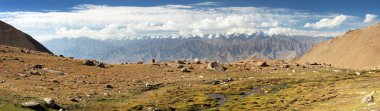 panoramik ladakh aralığından 