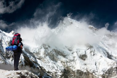 cho oyu ile trekker görmek