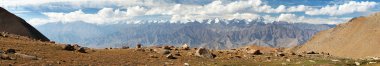 panoramik ladakh aralığından 