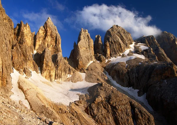 Passo delle farangole - pale di san martino - dolomiti — Stock Photo, Image