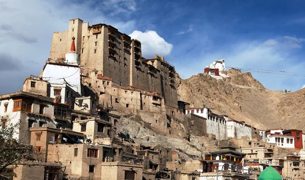 Leh Palace - Namgyal Tsemo Gompa - Leh - Ladakh — Stock Photo, Image