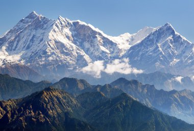 Annapurna Dharma Jaljala üzerinden görünümünü geçmek - Nepal