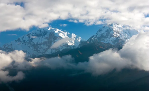 View from Poon Hill view point to Annapurna Hymal — Stock Photo, Image
