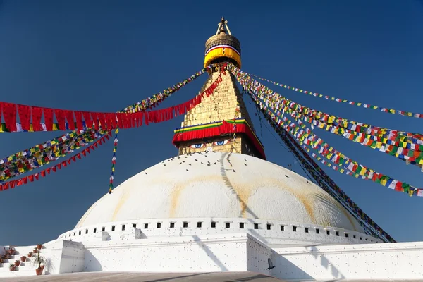 Boudhanath stupa - Kathmandu - Nepa — Stockfoto