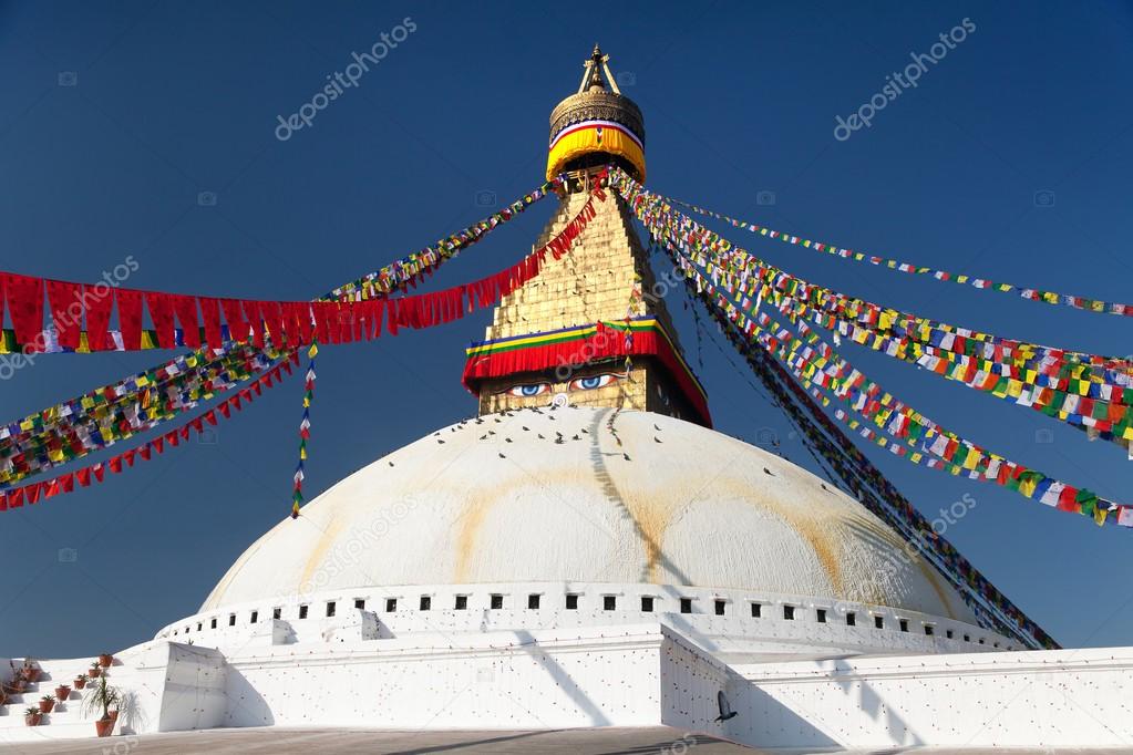 Boudhanath stupa - Kathmandu - Nepa