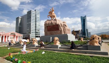 Ulaanbaatar Merkez Meydanı