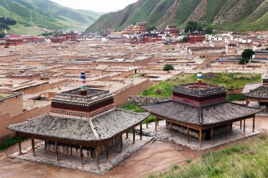 Labrang Manastırı - xiahe, gannan, Kansu - Çin