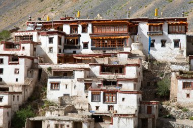 Lingshed gompa - Budist manastırda Zanskar vadi
