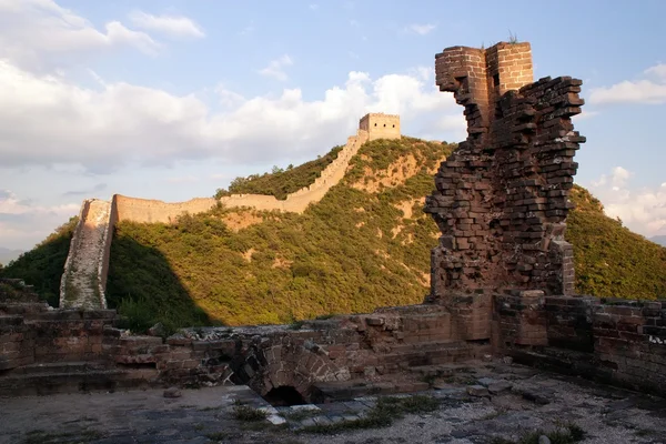 Evening Great Wall - China — Stock Photo, Image
