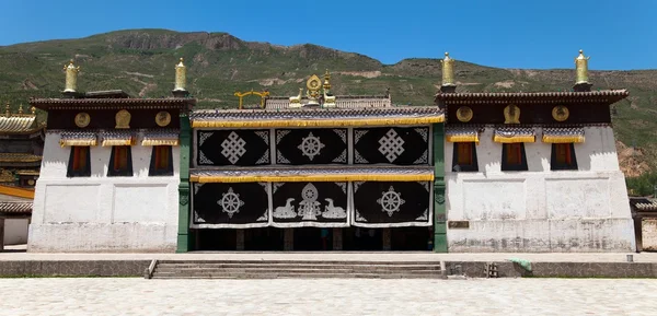 Tongren monastery or Longwu Monastery — Stock Photo, Image