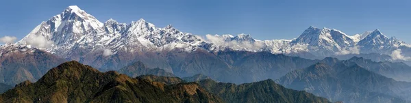 Dhaulagiri i annapurna himal — Zdjęcie stockowe