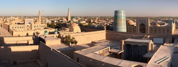 Abendliche Ansicht von Chiwa - Usbekistan — Stockfoto