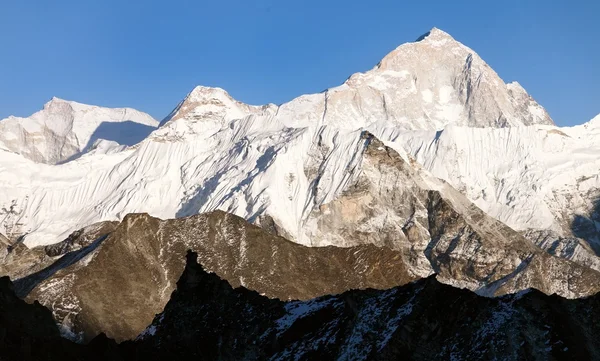 Mount Makalu görünümünü — Stok fotoğraf