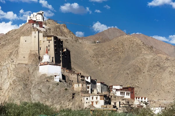 Palácio de Leh - Namgyal Tsemo Gompa - Leh - Ladakh — Fotografia de Stock