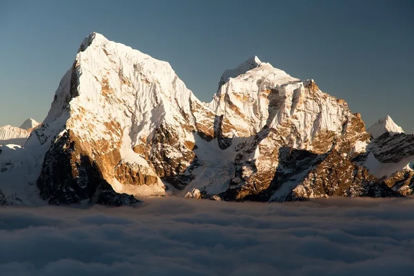 Arakam Tse, colatse e Tabuche Peak — Fotografia de Stock