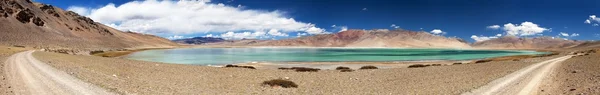 Lago Kar o Tso Kar - Valle de Rupshu, Ladakh —  Fotos de Stock