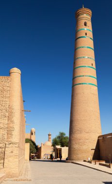 Minare Hiva - Özbekistan