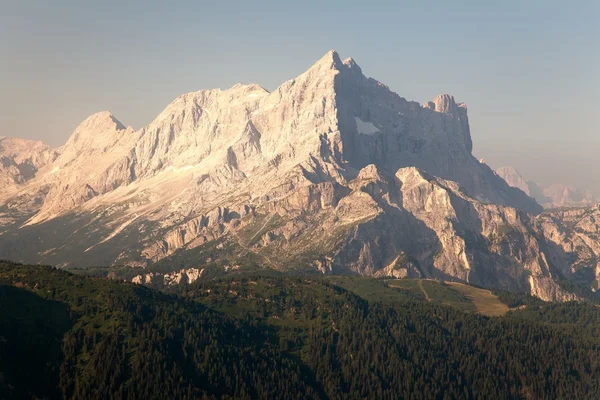 Mount Civetta görünümünü sabah