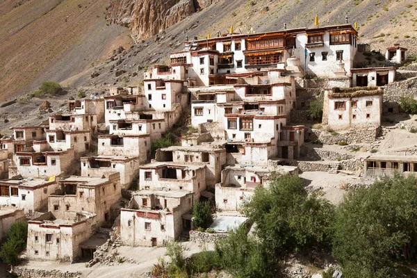 Lingshedgompa - ザンスカールの仏教の僧院 — ストック写真