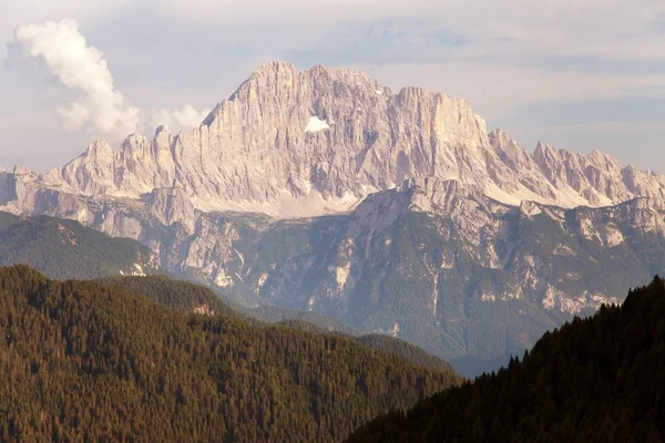 Abendliche Ansicht des Berges Civetta — Stockfoto