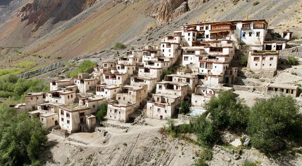 Lingshedgompa - buddhistický klášter v Zanskar — Stock fotografie
