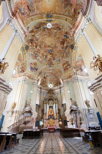 Church in Krtiny village — Φωτογραφία Αρχείου