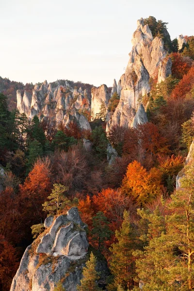 Sulov rockies - sulovske skaly - Slovensko — Stock fotografie