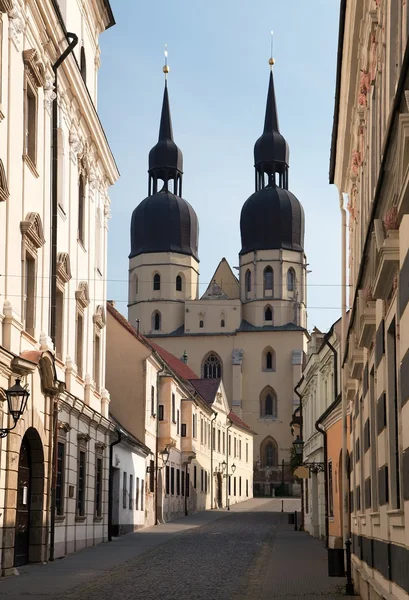 Historiska staden Trnava, vacker stad i Slovakien — Stockfoto