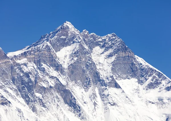 Lhotse, Güney kaya yüzüne üst — Stok fotoğraf