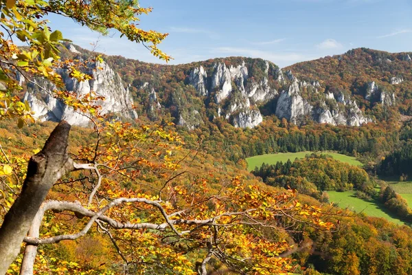 Sulov rockies - sulovske skaly - Eslováquia — Fotografia de Stock