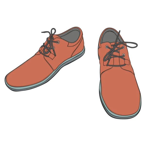 Chaussures isolées — Image vectorielle