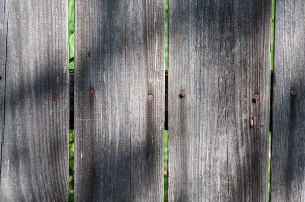 Grå trä gamla plankor textur bakgrund med sol och skuggor — Stockfoto
