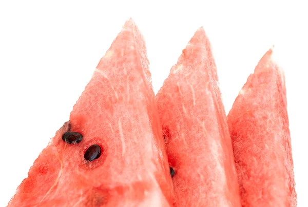Nahaufnahme von Wassermelonenscheiben — Stockfoto