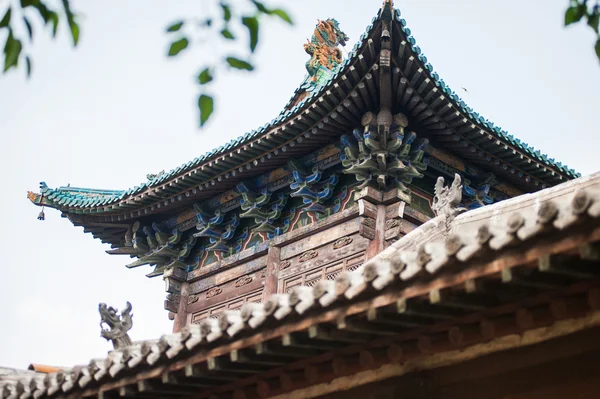 Kínai régi színes tető — Stock Fotó