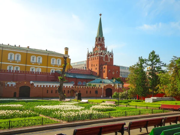 Moskau Kreml Einem Schönen Sonnigen Tag — Stockfoto