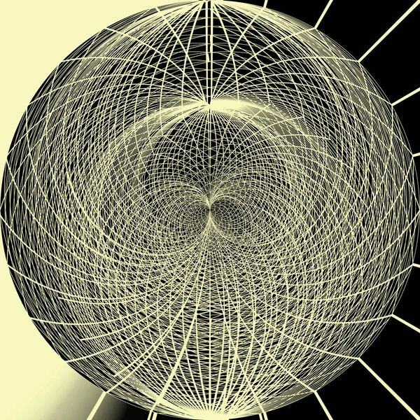 Kesişen çizgilerin ve çizgilerin soyut deseni. Sunum tasarımı için nötr arkaplan. Soyut çizgili desen. Soyut geometrik arkaplan