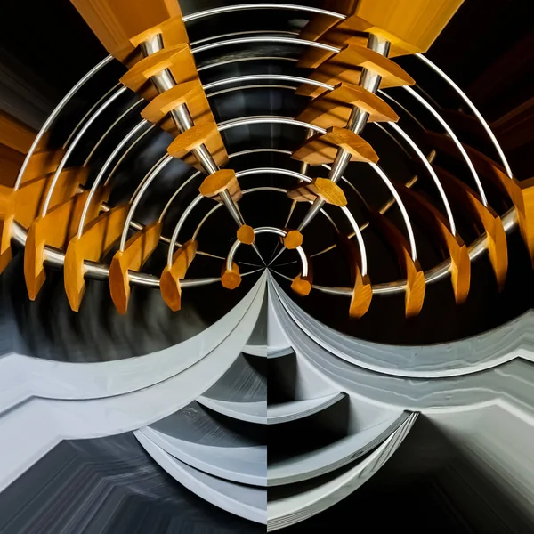 Optical illusion.. Op art. Abstract rotated lines in the form of a circle. Design element for background, logo, print, sign, symbol and textile pattern.