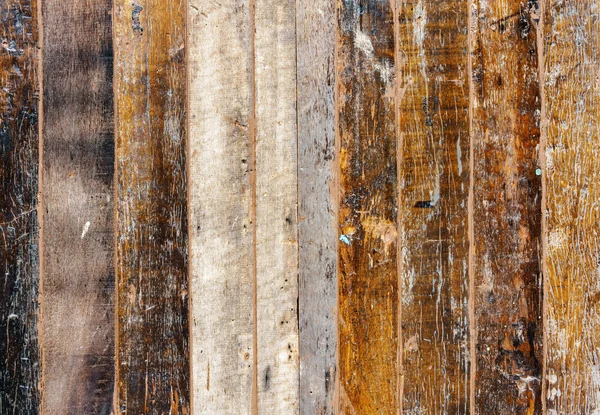 Grunge donker bruin houten patroon achtergrond het platform detail — Stockfoto