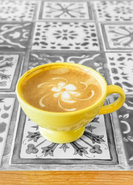 Kaffe latte — Stockfoto