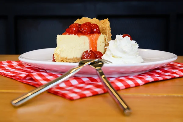 Torta di formaggio di New York — Foto Stock