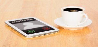 Akıllı telefon müşteri çağrı