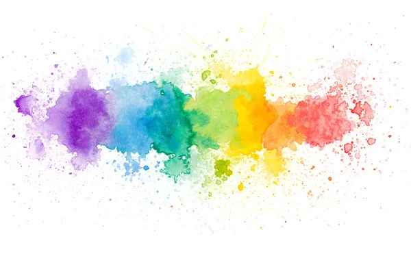 Copy space in colorful water color background — Stock Photo, Image