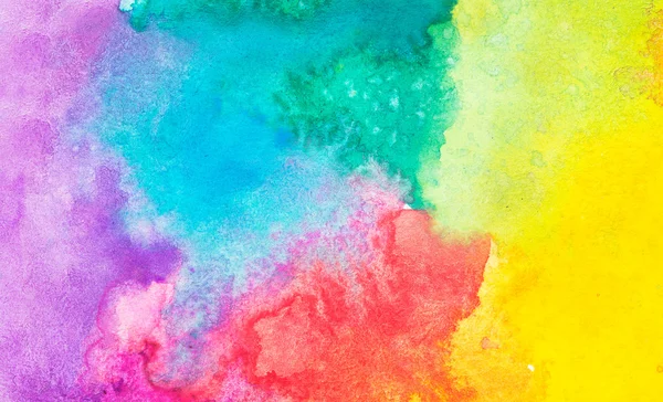 Kleurrijke abstracte aquarelachtergrond — Stockfoto