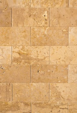 Grunge sarı taş tuğla duvar arka plan dokusu