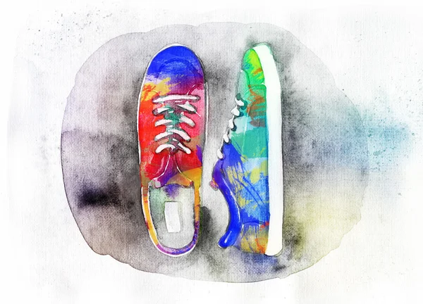 Illustration chaussures .fashion — Photo