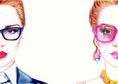 woman fashion portrait