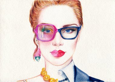 woman fashion portrait